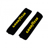 Almohadilla Cinturon de Seguridad Negro 2 Unidades Goodyear