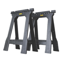 Burra Plastica Plegable Negra Max 364 Kg 2 Unidades Stanley