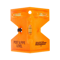 Nivel Poste Plastico 3 Gotas 3 1/4" Johnson