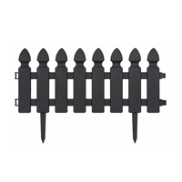 Cerca Jardin Plastico Negro