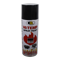 Spray Alta Temperatura 1200F° Negro Mate #1200 Bosny