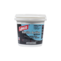 Masilla Grietas Blanca 1/16 Lanco