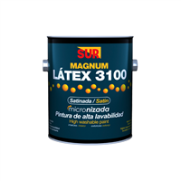 Pintura Latex 3100 Satinada Blanco Cuarto Sur