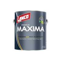 Pintura Maxima Latex Mate Blanco Galon Lanco