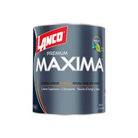 Pintura Maxima Latex Satinada Blanco Cuarto Lanco