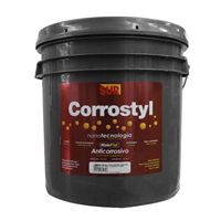 Pintura Anticorrosiva Corrostyl Mate Negro Cubeta Sur
