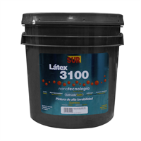 Pintura Latex 3100 Satinada Blanco Cubeta Sur