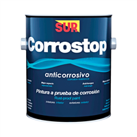 Pintura Anticorrosiva Corrostop Azul Claro Galon Sur