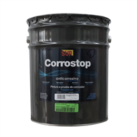 Pintura Anticorrosiva Corrostop Rojo Teja Cubeta Sur
