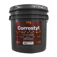 Pintura Anticorrosiva Corrostyl Mate Cafe Cubeta Sur