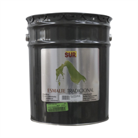 Pintura Aceite Tradicional Brillante Blanco Cubeta Sur