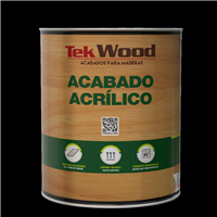 Laca Industrial Madera Transparente Mate Cuarto Sur