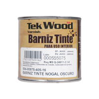 Barniz Entintado Nogal Oscuro 1/16 Galon Sur