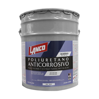 Pintura Anticorrosiva Poliuretano Azul Cubeta Lanco