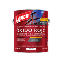 Pintura Anticorrosiva Metal Primer Rojo 15 Min Galon Lanco