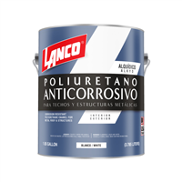 Pintura Anticorrosiva Poliuretano Blanco Cuarto Lanco