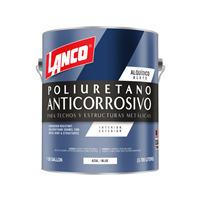 Pintura Anticorrosiva Poliuretano Azul Cuarto Lanco