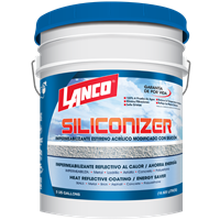 Pintura Impermeabilizante Siliconizer Rojo Cubeta Lanco