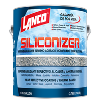Pintura Impermeabilizante Siliconizer Rojo Galon Lanco