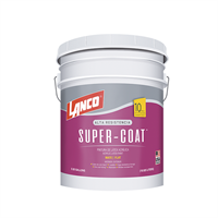 Pintura Super Coat Latex Mate Blanco Cubeta Lanco