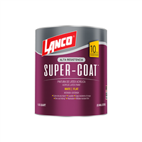 Pintura Super Coat Latex Mate Blanco Cuarto Lanco