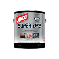 Pintura Esmalte Super Dry Mate Negro Galon Lanco