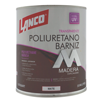 Barniz Poliuretano Mate Cuarto Lanco
