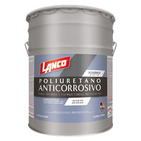 Pintura Anticorrosiva Poliuretano Gris Cubeta Lanco