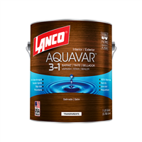 Barniz Aquavar Transparente Galon Lanco