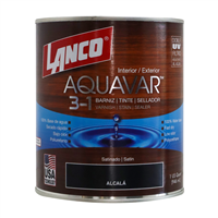 Barniz Aquavar Negro Alcala Cuarto Lanco
