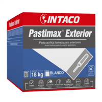 Revestimiento Exterior Acrilico Blanco 18 Kg Pastimax Intaco