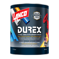 Pintura Anticorrosiva Durex Mate Gris Cuarto Lanco