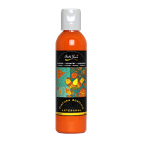 Pintura Acrilica Artesanal Naranja 120 ml Arti Sur