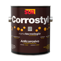 Pintura Anticorrosiva Corrostyl Bril Blanco Hueso Galon Sur