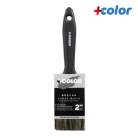 Brocha Profesional 2" Cerda Gris + Color