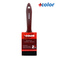 Brocha Profesional 2 1/2" Cerda Negra + Color