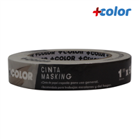 Masking Tape Blanco 1" x 50 m + Color
