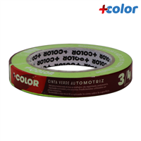 Masking Tape Verde 3/4" 50 m + Color