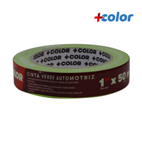 Masking Tape Verde 1" 50 m + Color