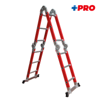 Escalera Fibra Vidrio Multiproposito 3.56 m 150 Kg + Pro