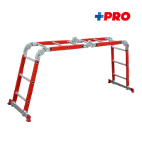 Escalera Fibra Vidrio Multiproposito 4.56 m 150 Kg + Pro
