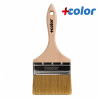 Brocha Economica Mango Madera 5" + Color