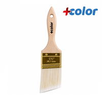 Brocha Poliester Corte Angular 1 1/2" + Color