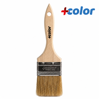 Brocha Economica Mango Madera 2" + Color