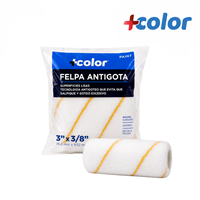Felpa Antigota 3 x 3/8" + Color