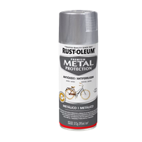 Spray Esmalte Anticorrosivo Acabado Metalico Plata Rustoleum