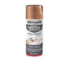 Spray Esmalte Anticorrosivo Acab Metalico Oro Rosa Rustoleum