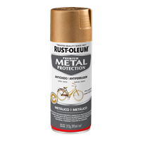 Spray Esmalte Anticorrosivo Metalico Oro Champagne Rustoleum