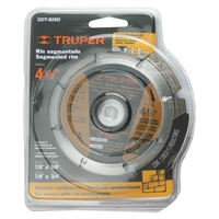 : Disco Diamantado Segmentado 4 1/2" Truper: Herramientas