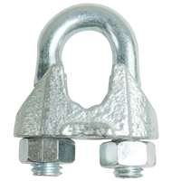 Gaza Cable Acero 1/4" 2 Unidades Fiero